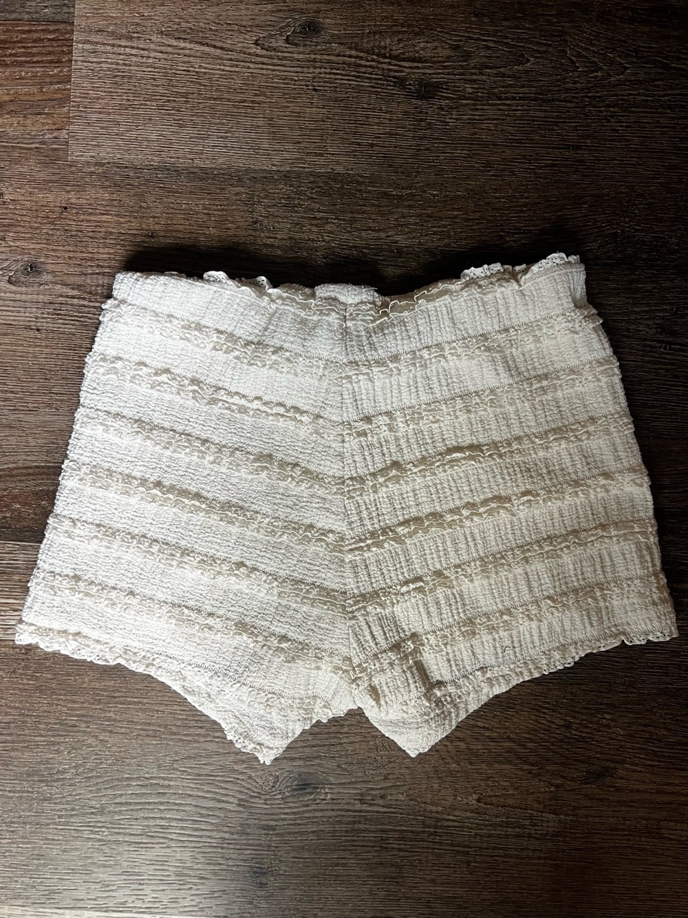 wild fable High-Waist Lace Bloomer Shorts - Cream - Picture 4 of 10